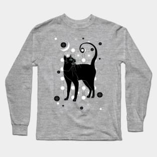 Sassy Moon Cat Long Sleeve T-Shirt